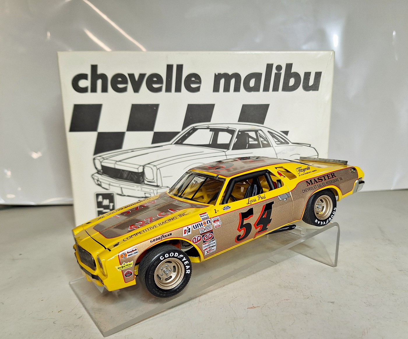 AMT Chevelle Malibu (Lennie Pond #54) - NASCAR - Model Cars Magazine Forum