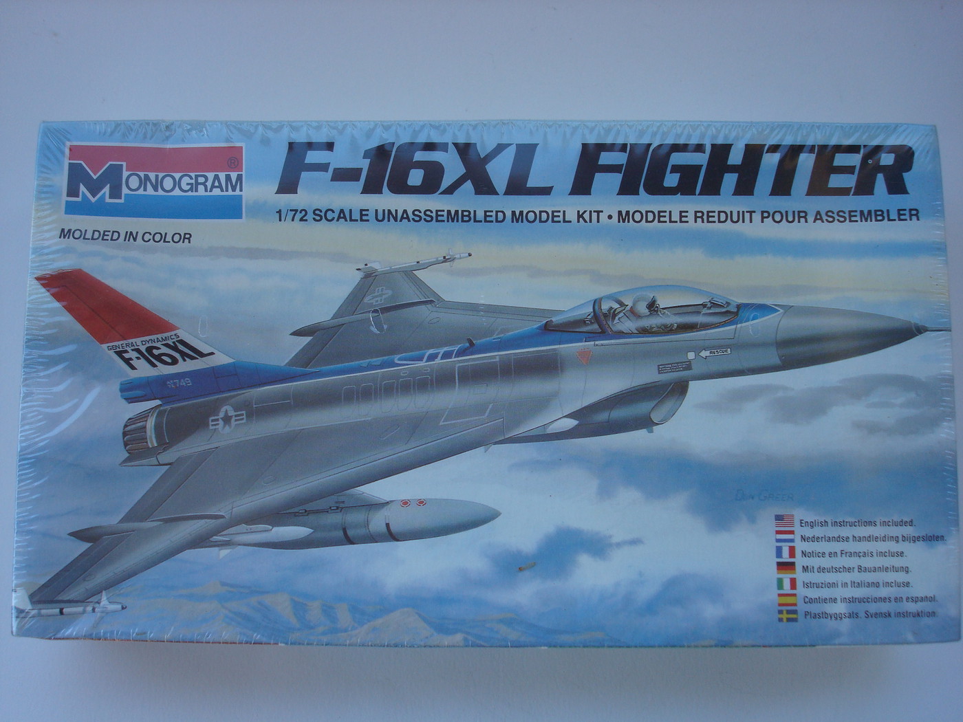 1/72 Monogram F-16XL - F-16 Fighting Falcon STGB3
