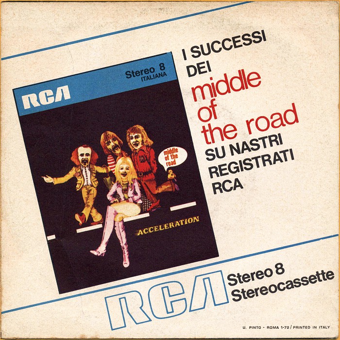 Middle Of The Road Sacramento Italy back