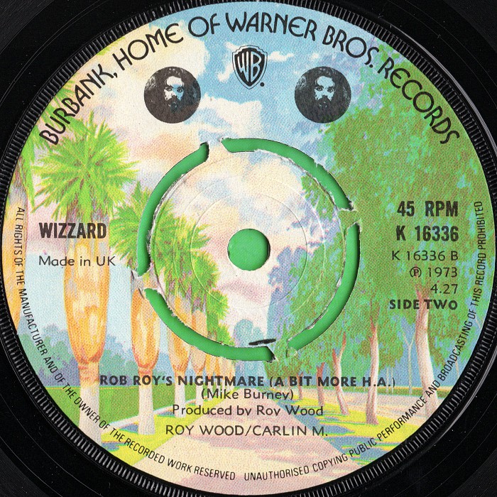 I Wish It Could Be Christmas Everyday UK Warner Bros side 2