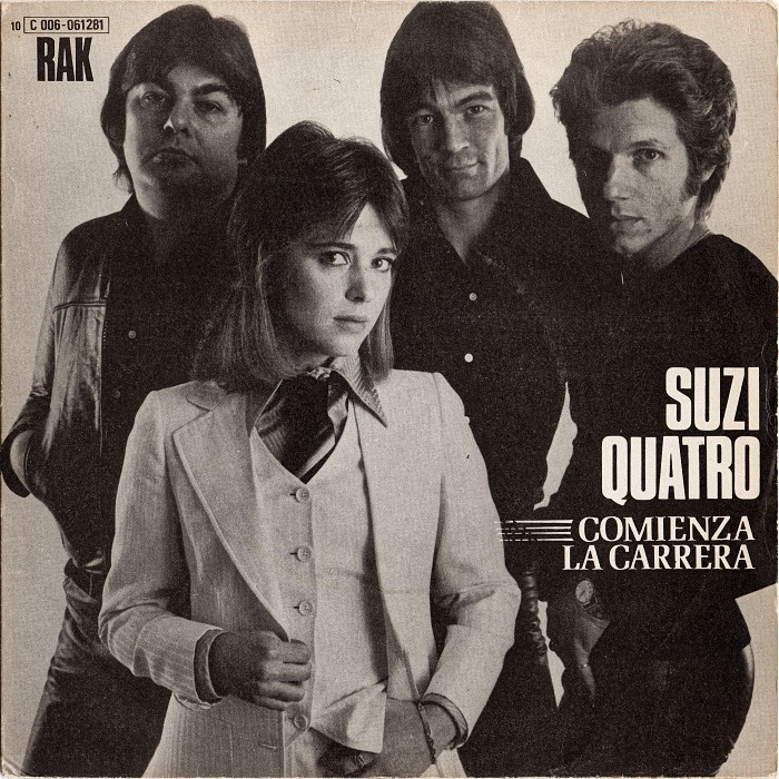 Suzi Quatro The Race Is On Spain front