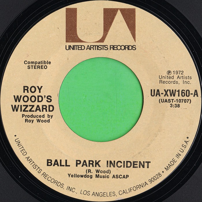 Wizzard Ball Park Incident USA side 1