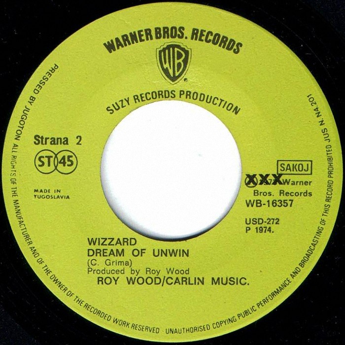 Wizzard Rock 'N Roll Winter Yugoslavia side 2
