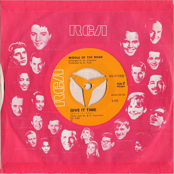 Middle of the Road Tweedle Dee Tweedle Dum Japan back