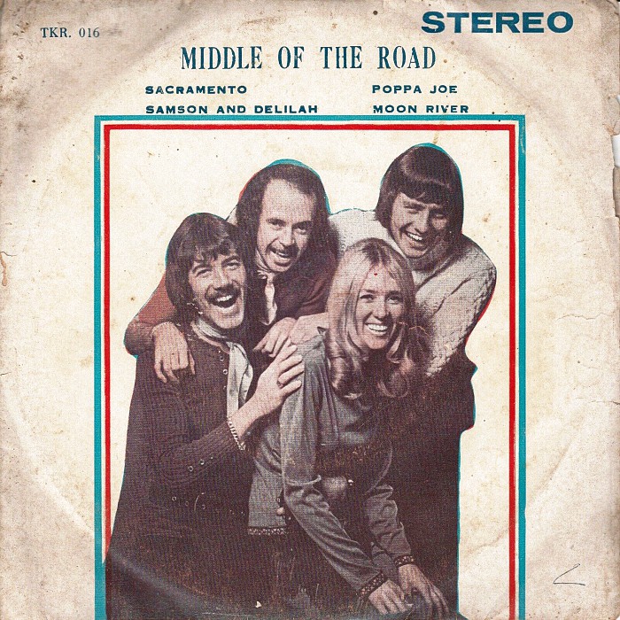 Middle Of The Road Sacramento Thailand front BLUE TEXT