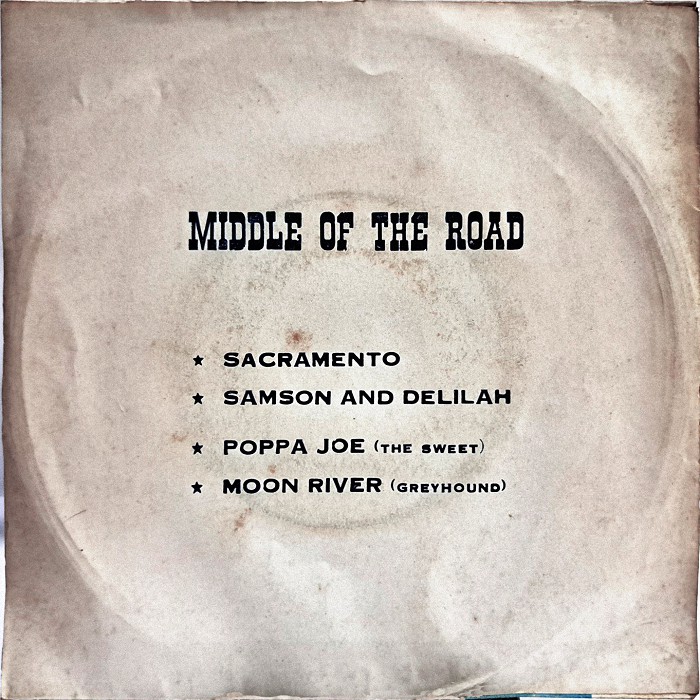 Middle Of The Road Sacramento Thailand back