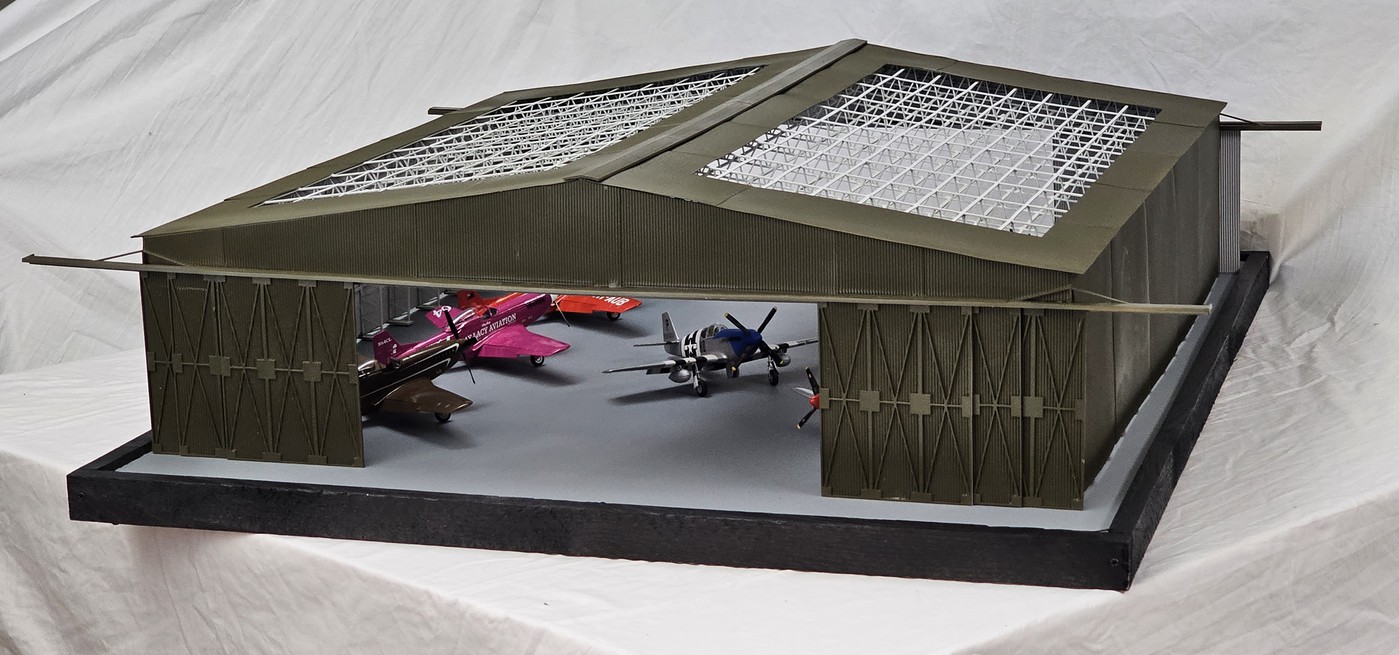 1 48 Scale WWII RAF T 2 Hanger Project Work In Progress Dioramas 1-48-scale-wwii-raf-t-2-hanger-project-work-in-progress-dioramas