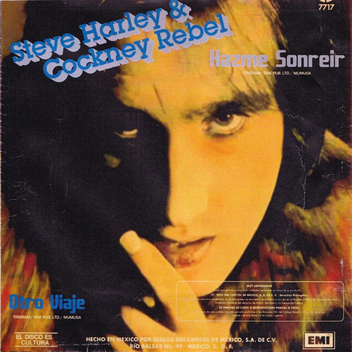 Cockney Rebel Make Me Smile Mexico back