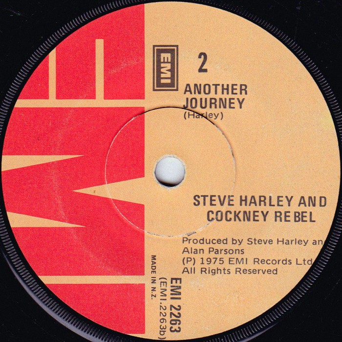 Cockney Rebel Make Me Smile New Zealand side 2