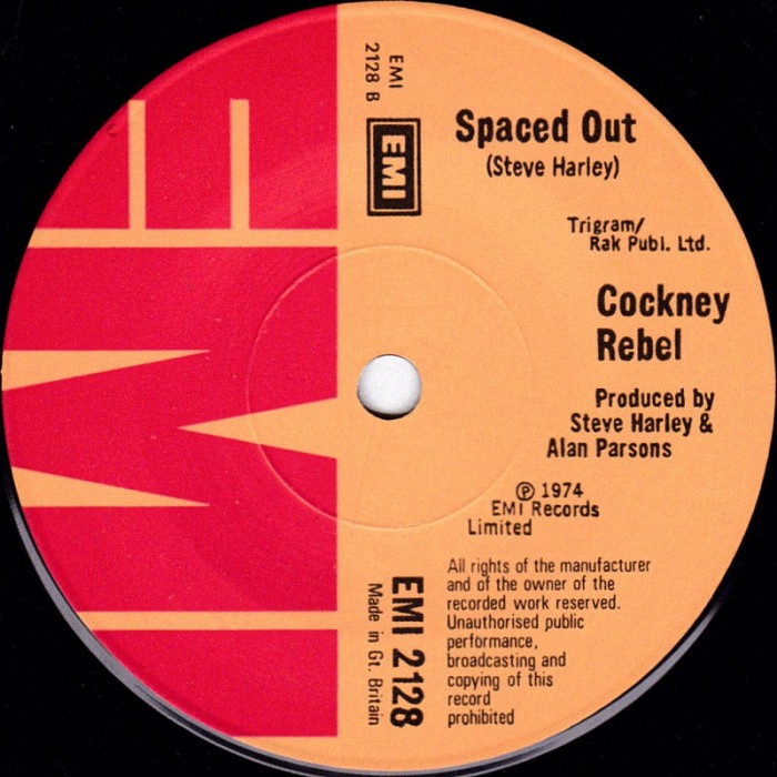 Cockney Rebel Judy Teen Singapore side 2