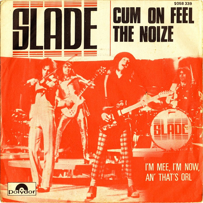 Slade Cum On Feel The Noize France front