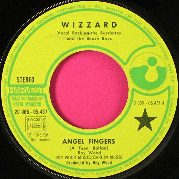 Wizzard Angel Fingers France side 1