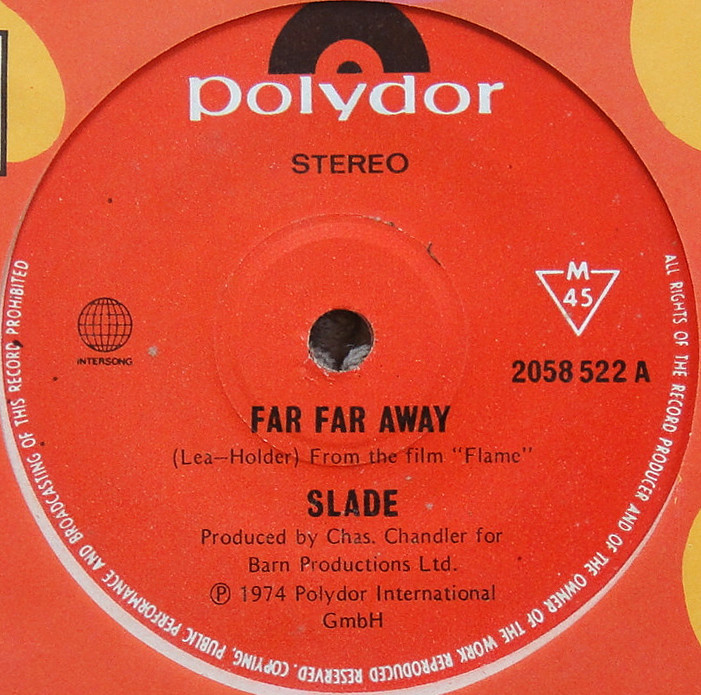 Slade Far Far Away South Africa side 1