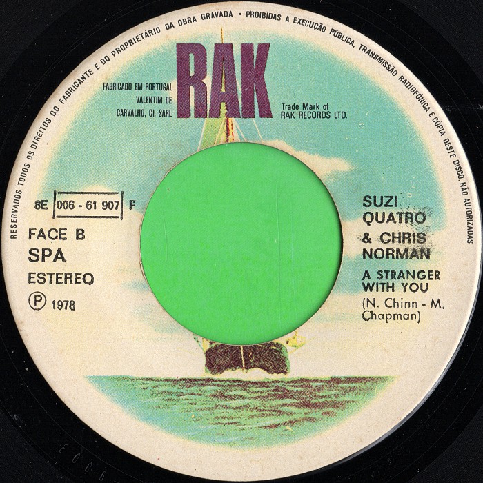 Suzi Quatro and Chris Norman Stumblin In Portugal side 2