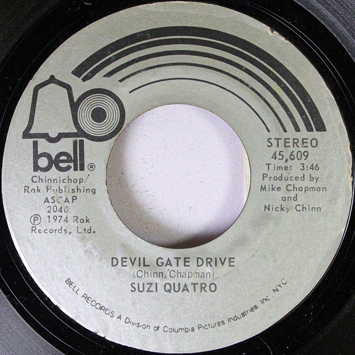 Suzi Quatro Devil Gate Drive USA side 1
