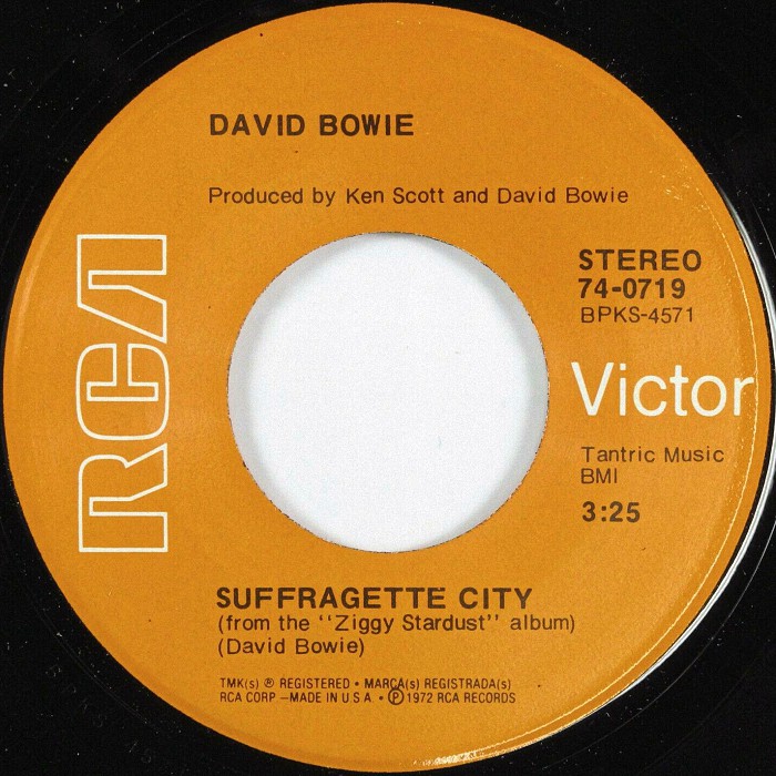 David Bowie Starman USA side 2