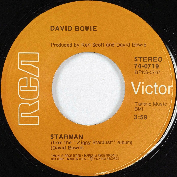 David Bowie Starman USA side 1
