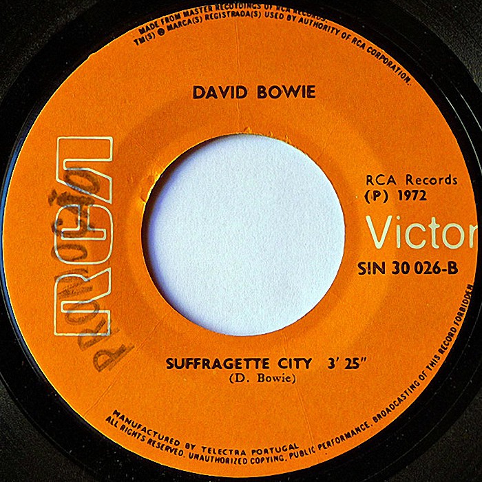 David Bowie Starman Angola side 2
