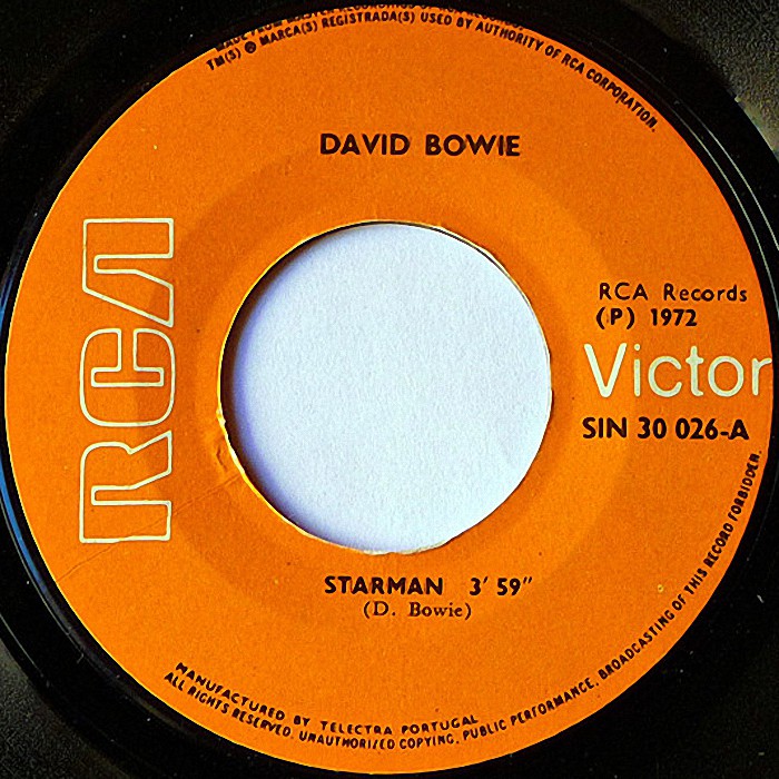David Bowie Starman Angola side 1