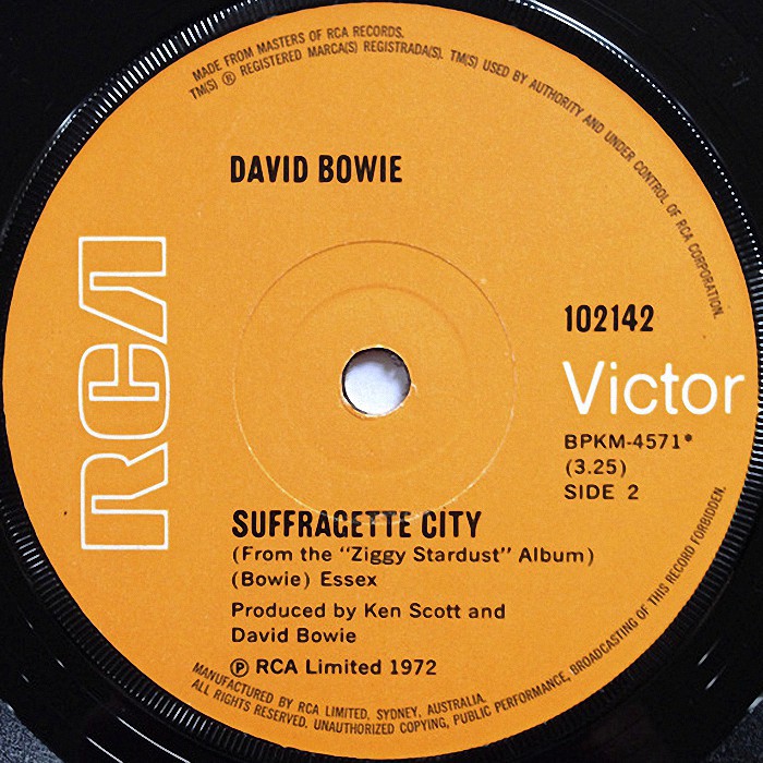 David Bowie Starman Australia side 2