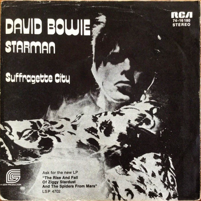 David Bowie Starman Germany back