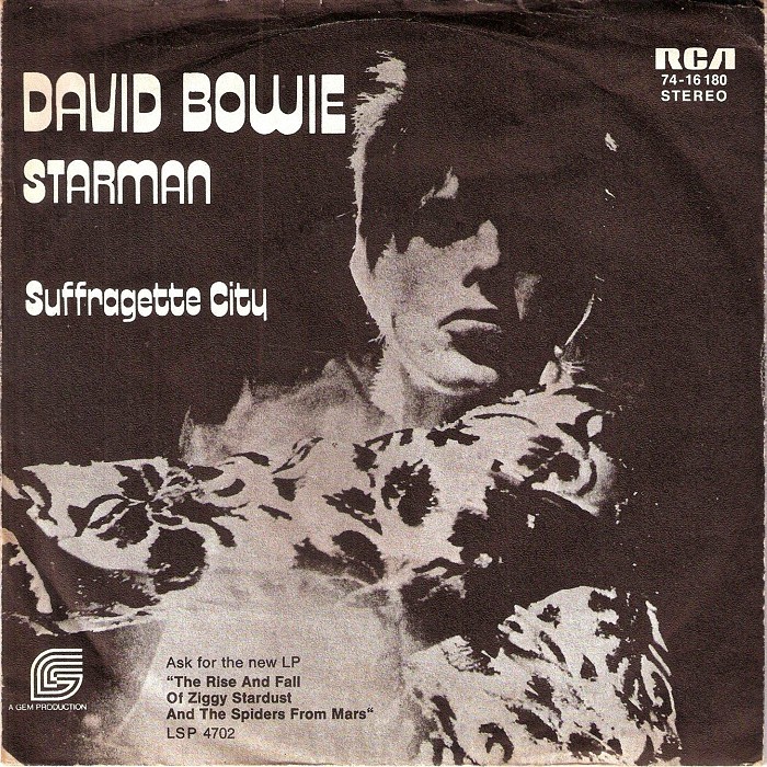 David Bowie Starman Germany front