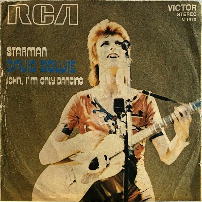 David Bowie Starman Italy back