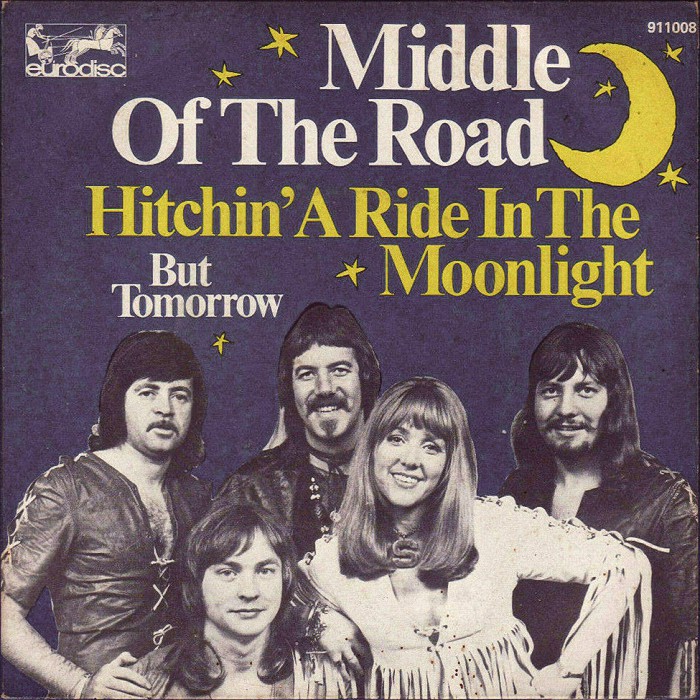 Middle Of The Road Hitchin A Ride In The Moonlight France front