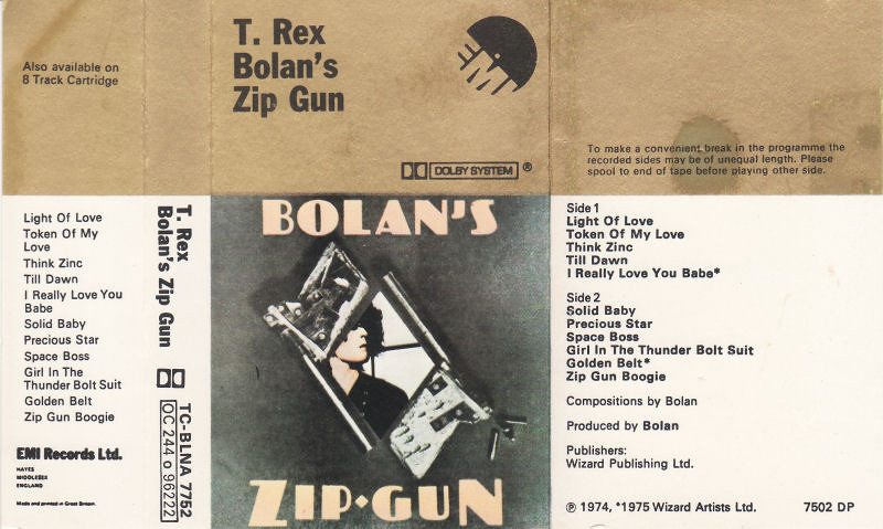 Bolans Zip Gun front