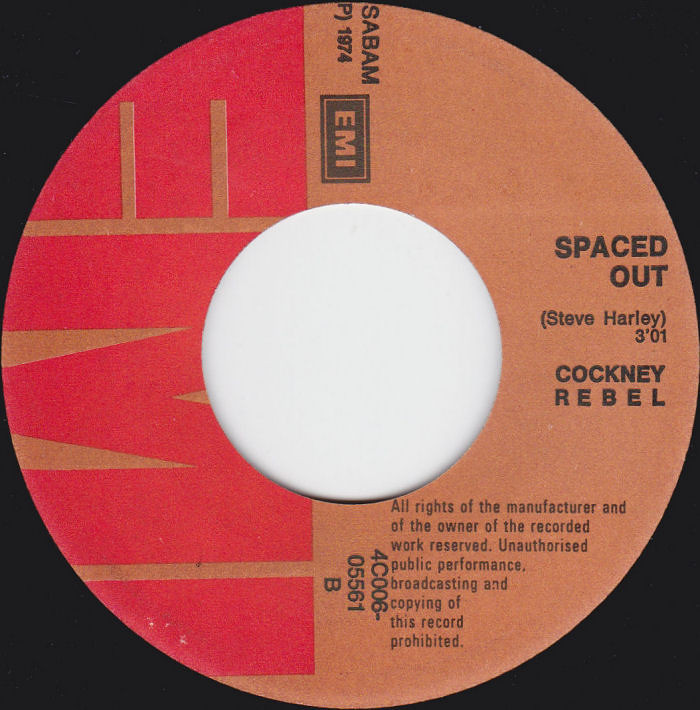 Cockney Rebel Judy Teen Belgium side 2