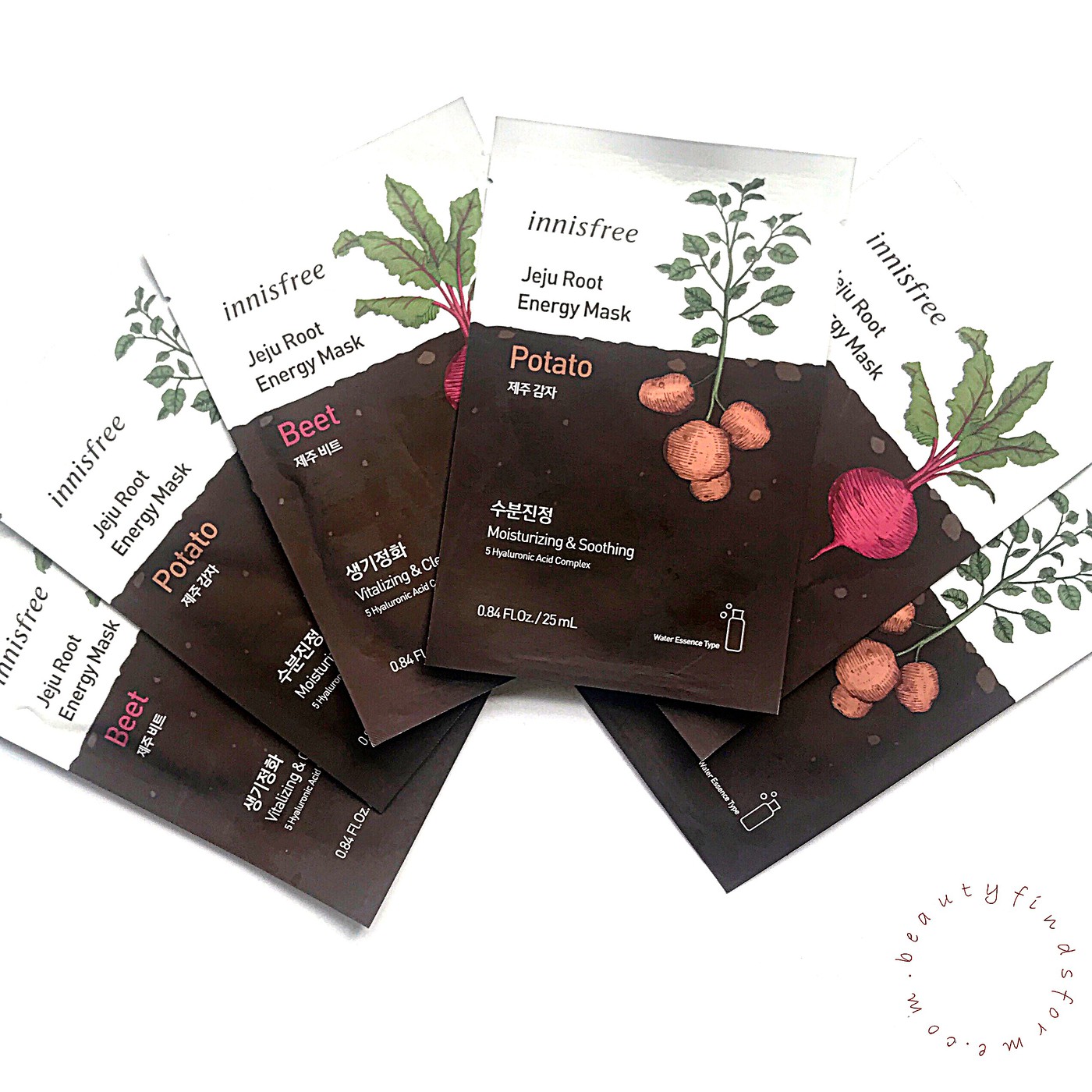 Jeju Root Mask Beet Potato Review – Unboxing