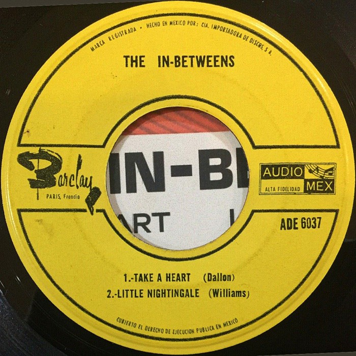 The In-Betweens (Slade) Take A Heart EP Mexico side 2