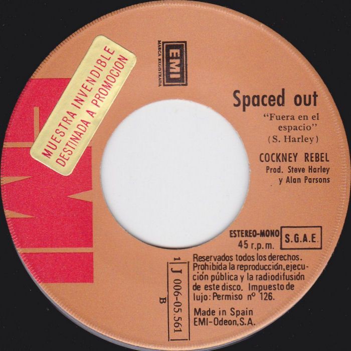 Cockney Rebel Judy Teen Spain side 2