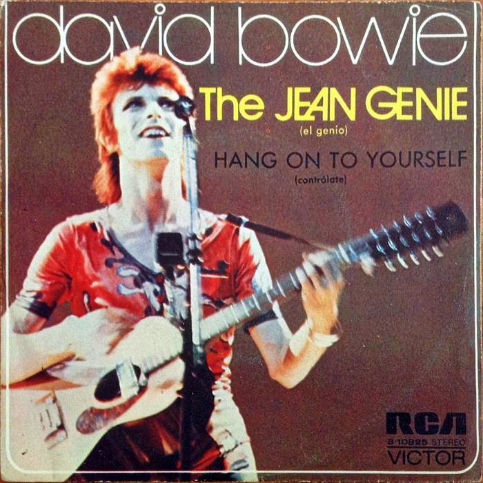 David Bowie The Jean Genie Spain front