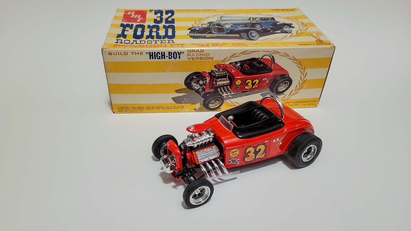 AMT '32 Ford roadster box art build - Model Cars - Model Cars Magazine ...