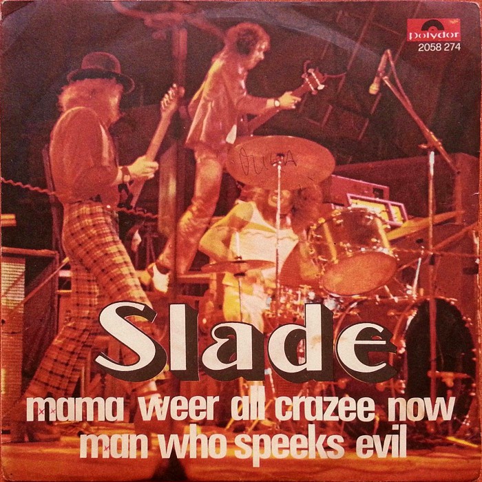 Slade Mama Weer All Crazee Now Italy front