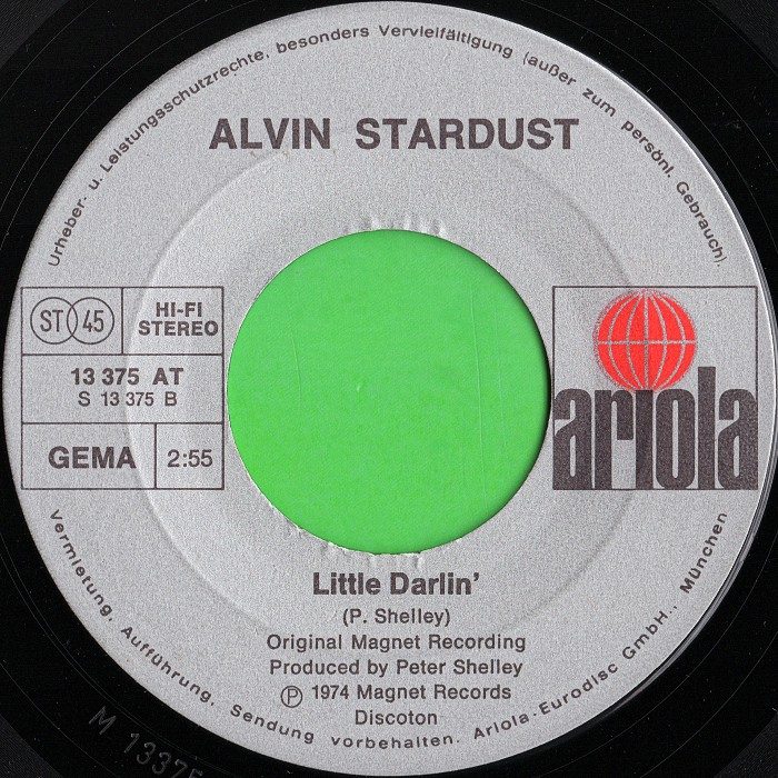 Alvin Stardust Red Dress Germany side 2