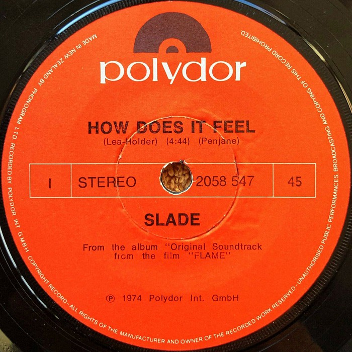 Slade How Does It Feel New Zealand side 1