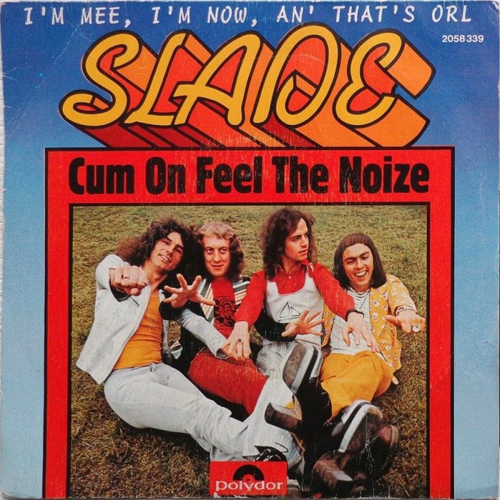 Slade Cum On Feel The Noize Spain front