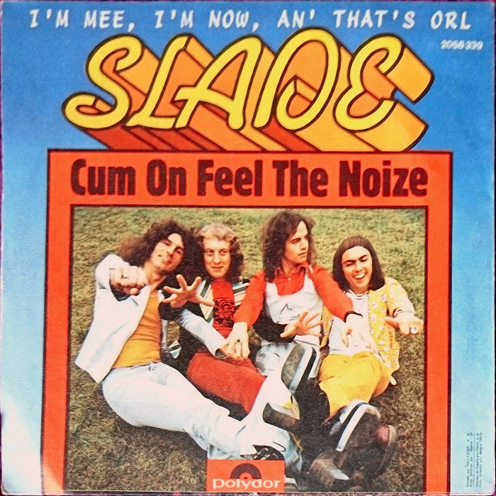 Slade Cum On Feel The Noize Spain back