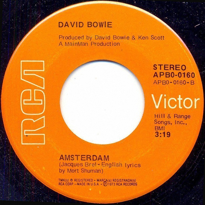 David Bowie Sorrow USA side 2