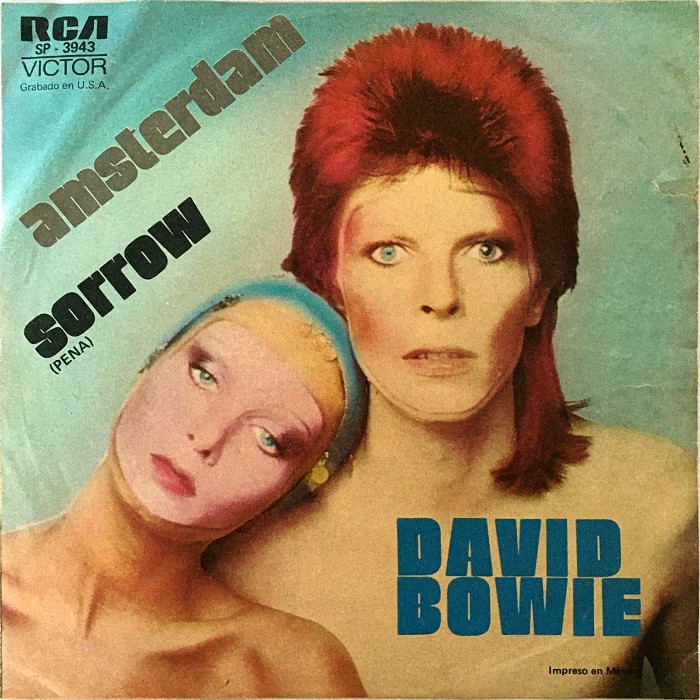 David Bowie Sorrow Mexico front