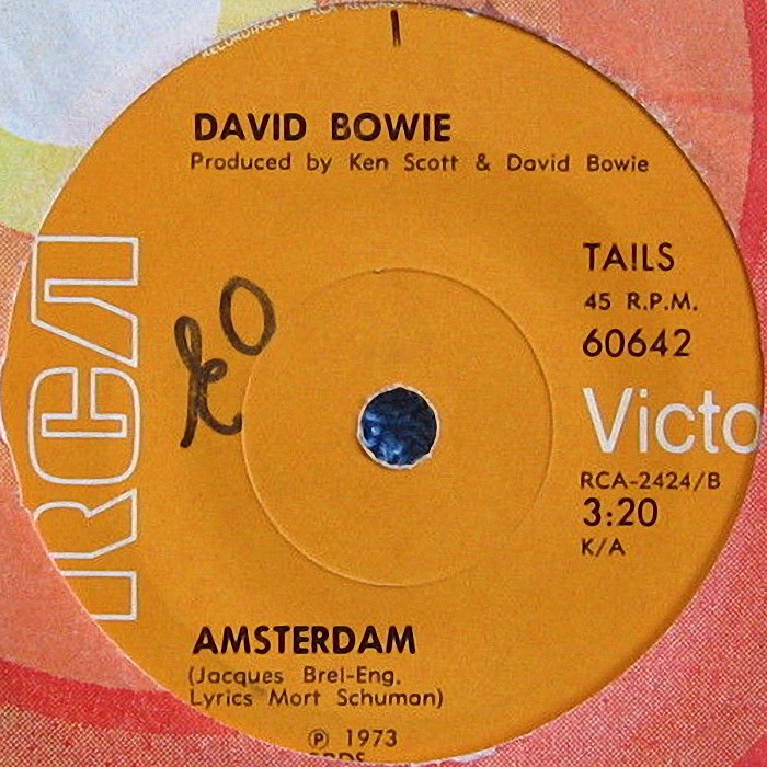 David Bowie Sorrow New Zealand side 2
