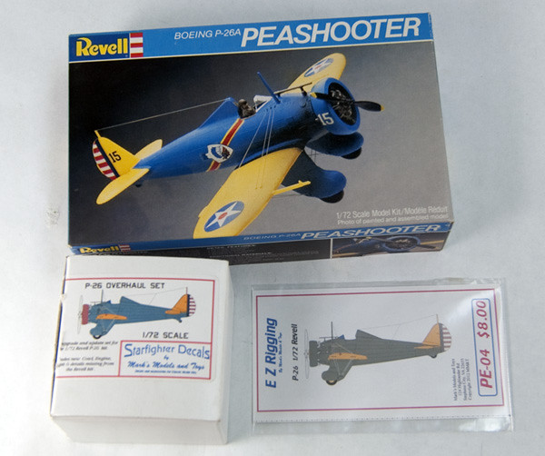 1/72 Revell Boeing P-26 Peashooter Plus - Work in Progress - Aircraft 