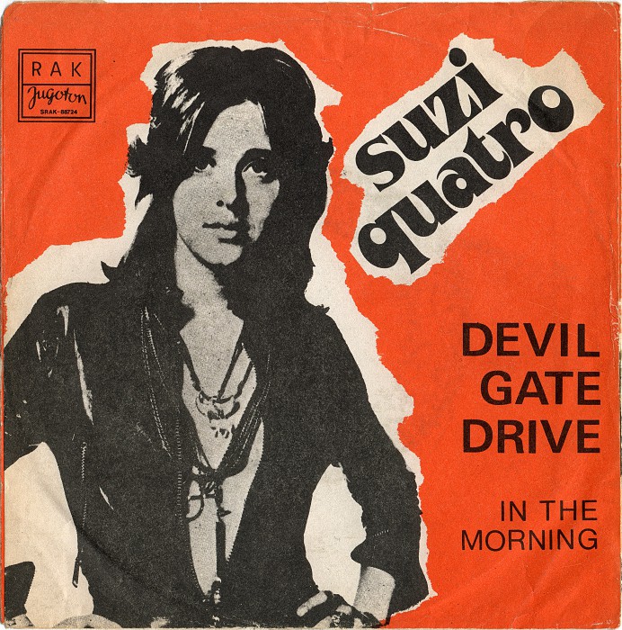 Suzi Quatro Devil Gate Drive Yugoslavia front