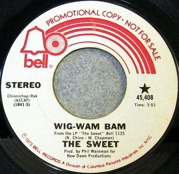The Sweet Wig-Wam Bam USA promo side 2