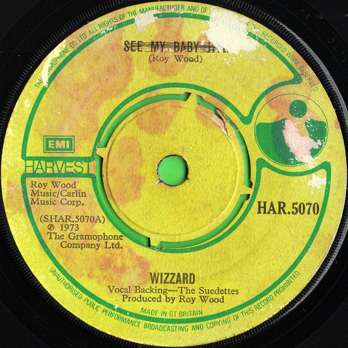 Wizzard See My Baby Jive Ireland side 2