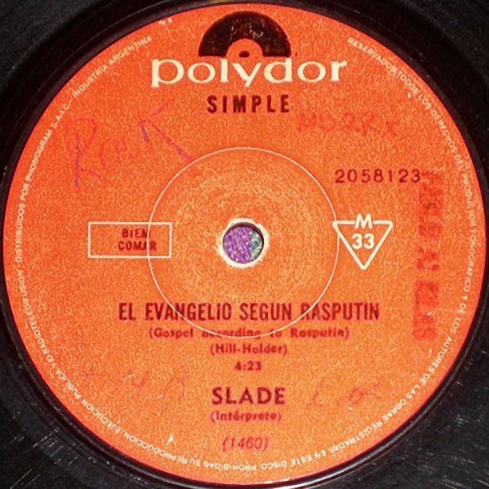 Slade Get Down And Get With It Argentina side 2