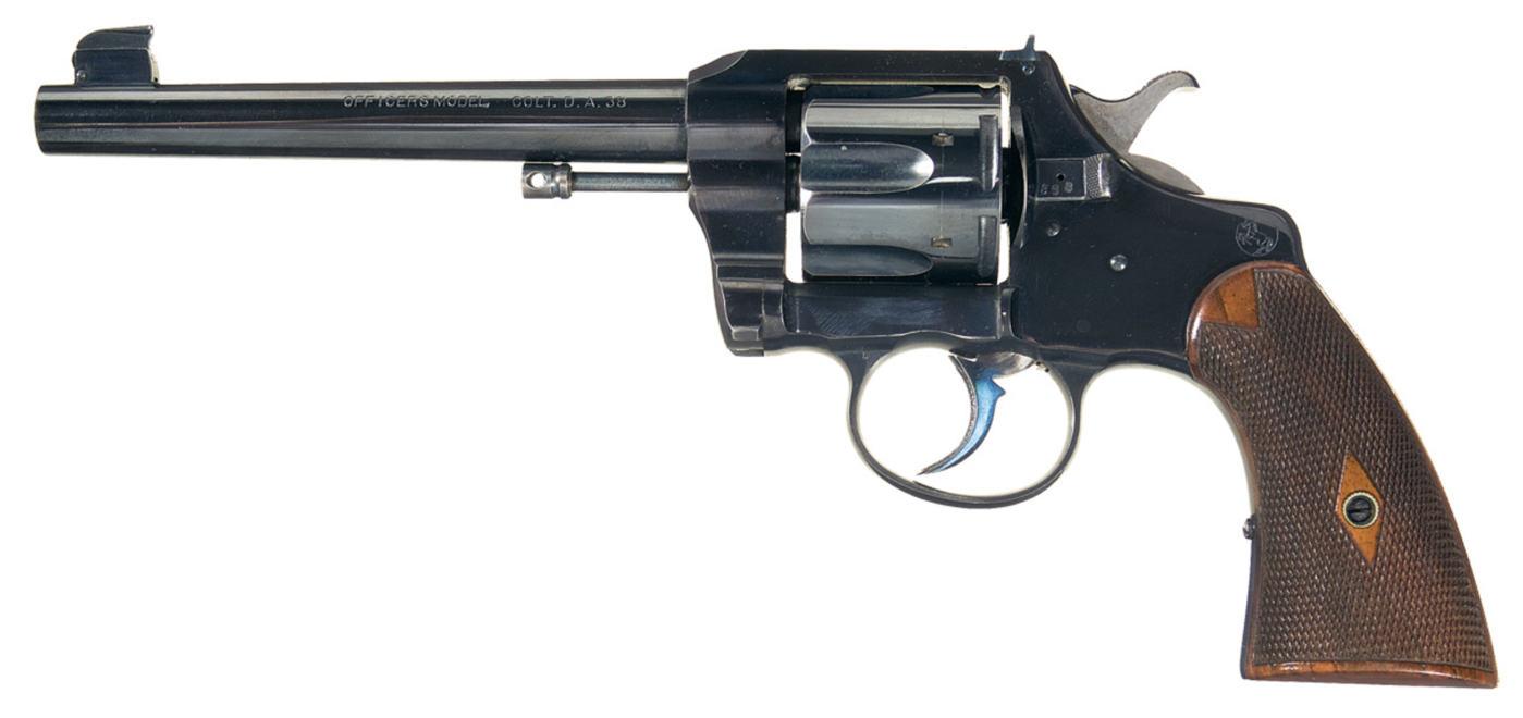 C.1924 Colt Army Special 38 Double Action Revolver sold at auction on 29th  July