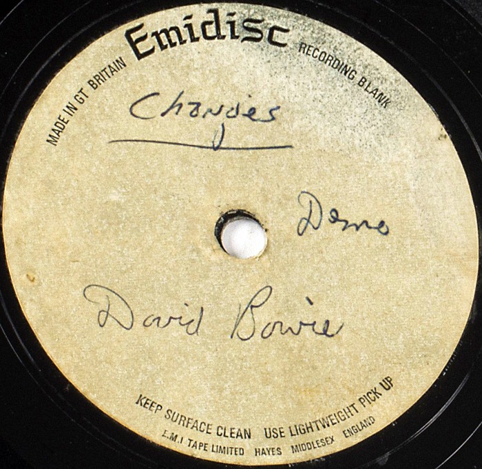 David Bowie Changes UK acetate side 1